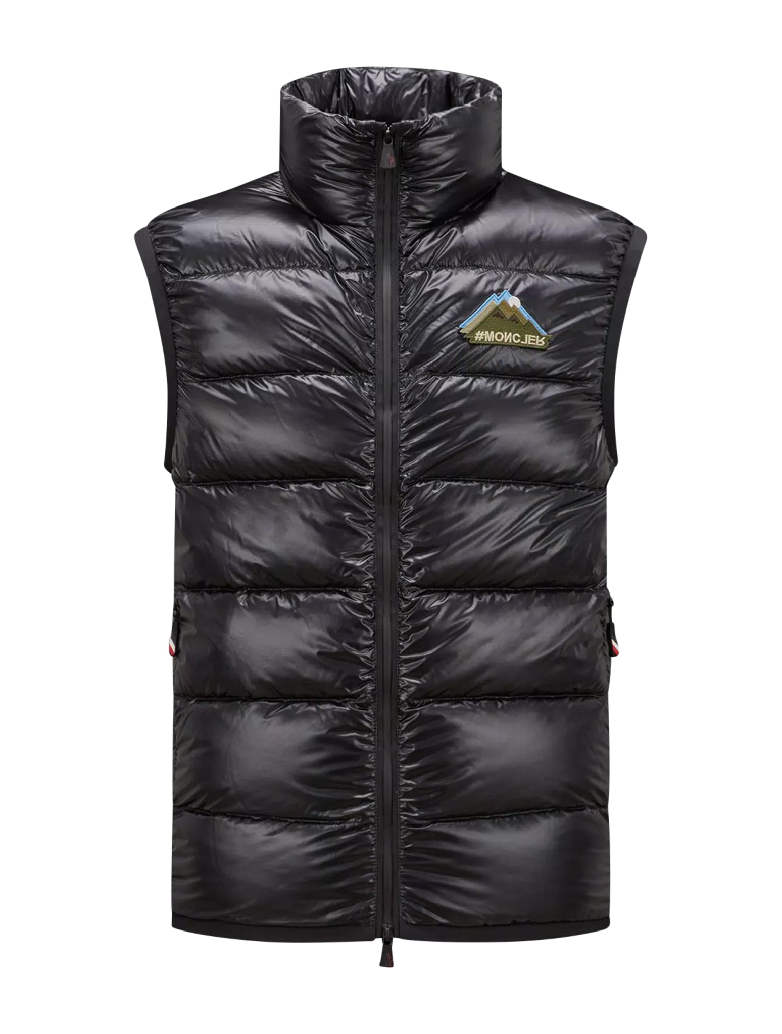 Padded gilet in jersey