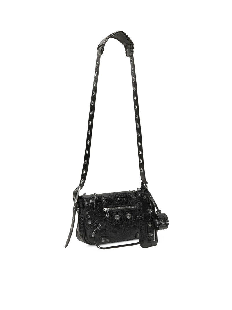 Bottega Veneta Mini Wallace Leather Shoulder Bag - Women's - Lamb Skin in  Black