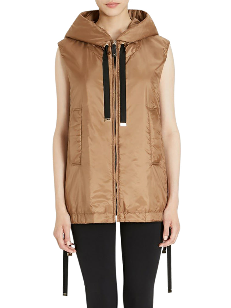 Weekend Max Mara | Woman - Water-Repellent Canvas Gilet - Black - Size 12