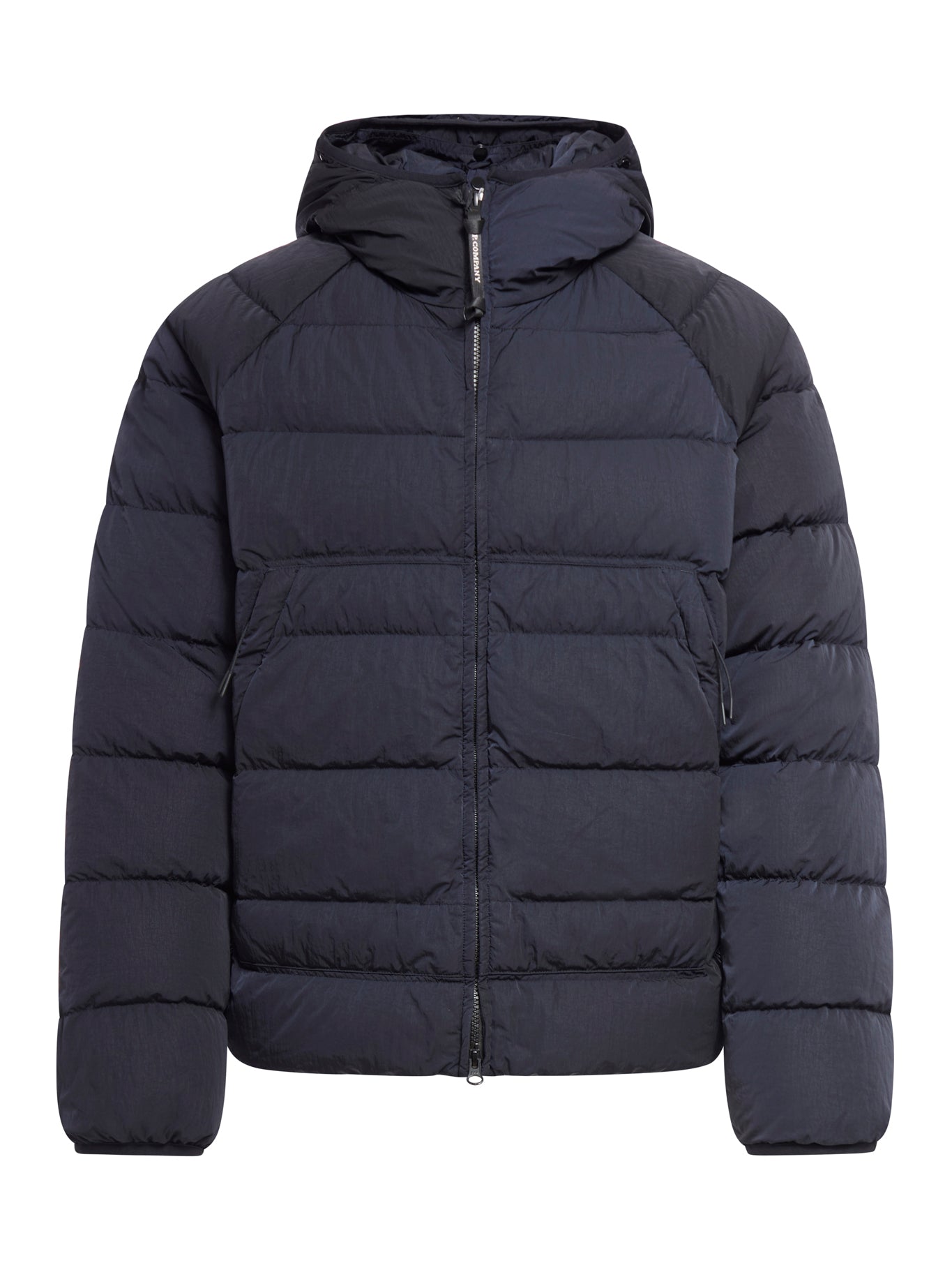 hooded down-jacket