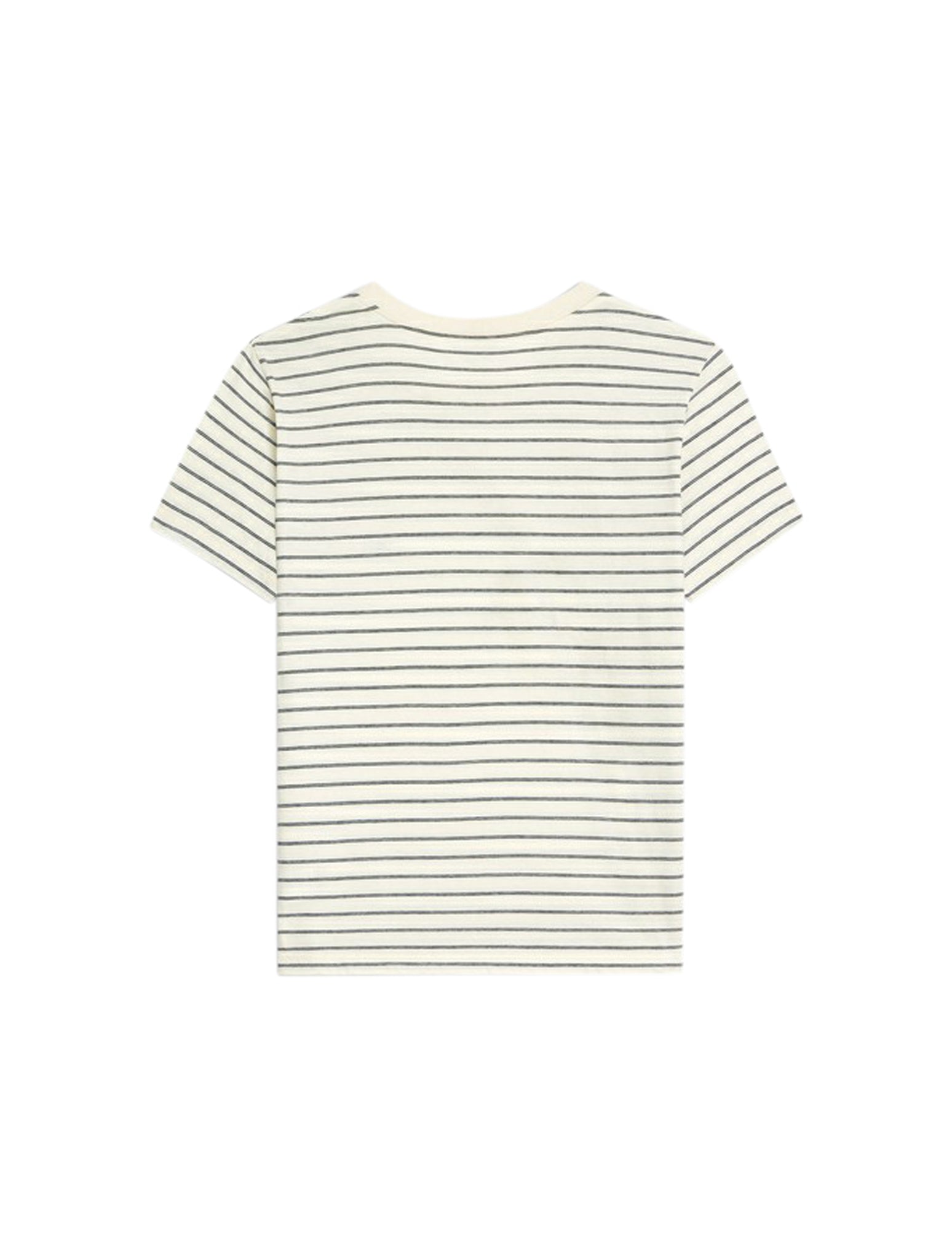 REGULAR TRIOMPHE T-SHIRT IN STRIPED JERSEY