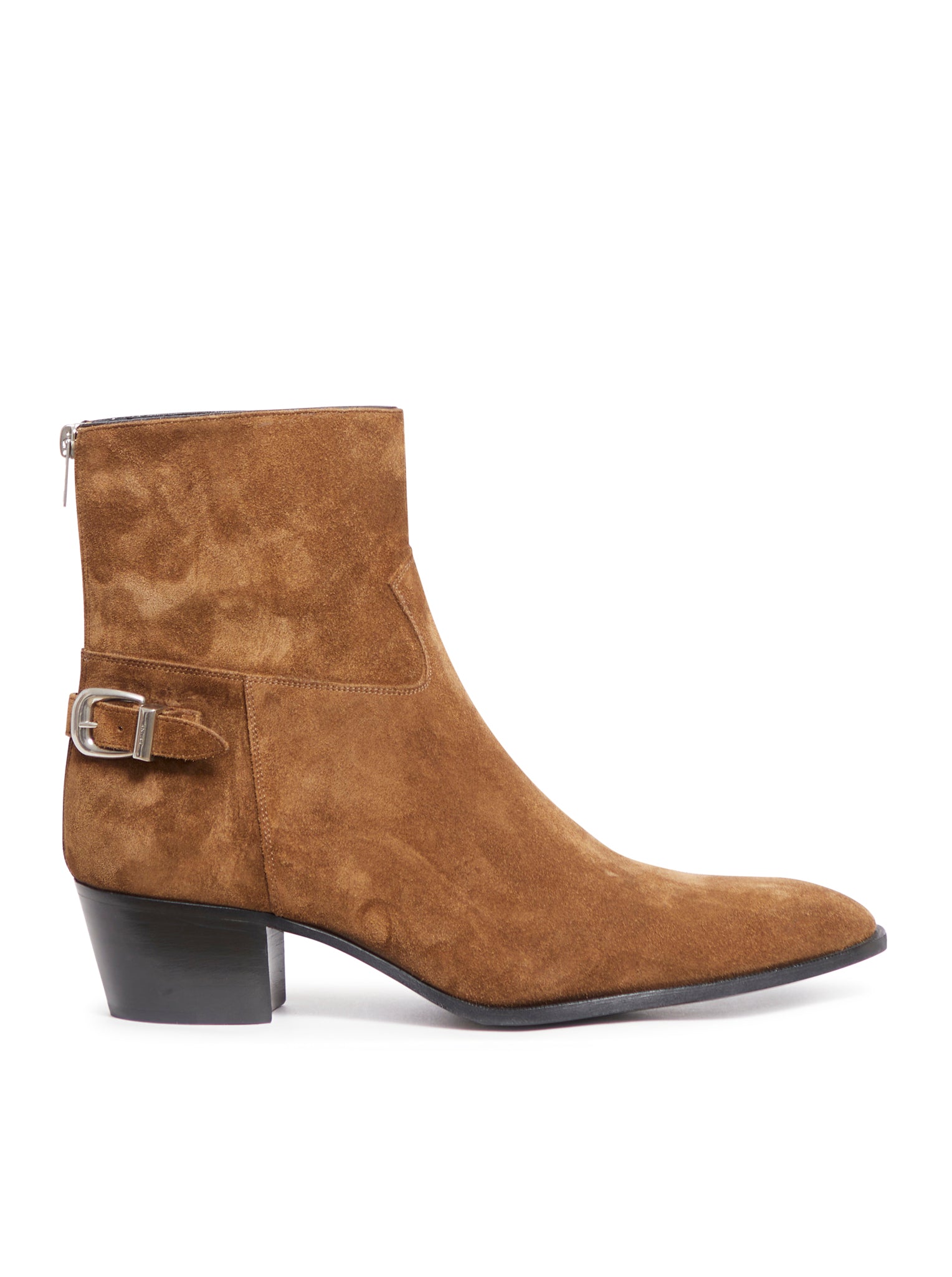 ZIPPED ANKLE BOOTS