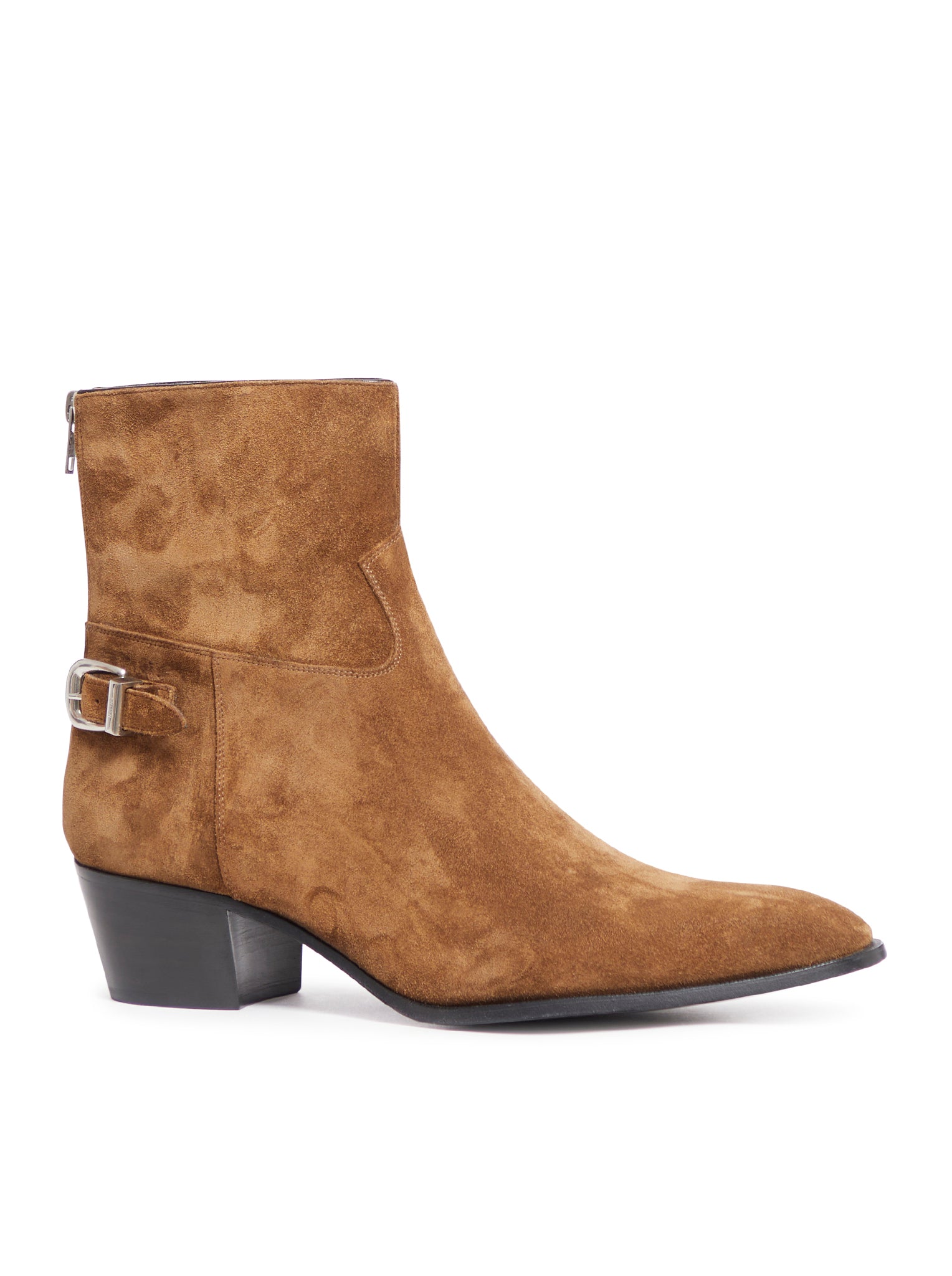 ZIPPED ANKLE BOOTS