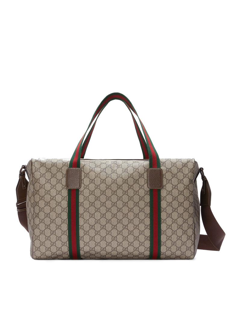 Gucci Leather / Crystal Canvas Briefcase Laptop Bag -  Hong Kong