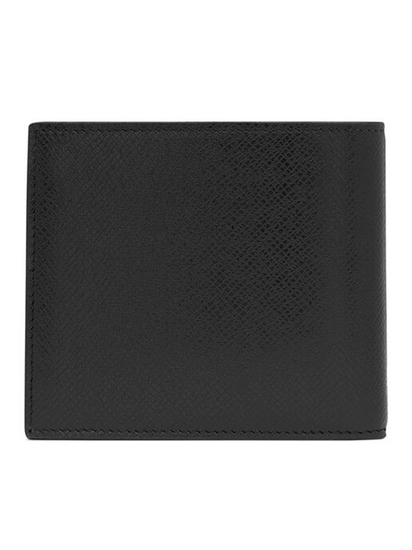 SAINT LAURENT PARIS horizontal wallet in coated bark leather