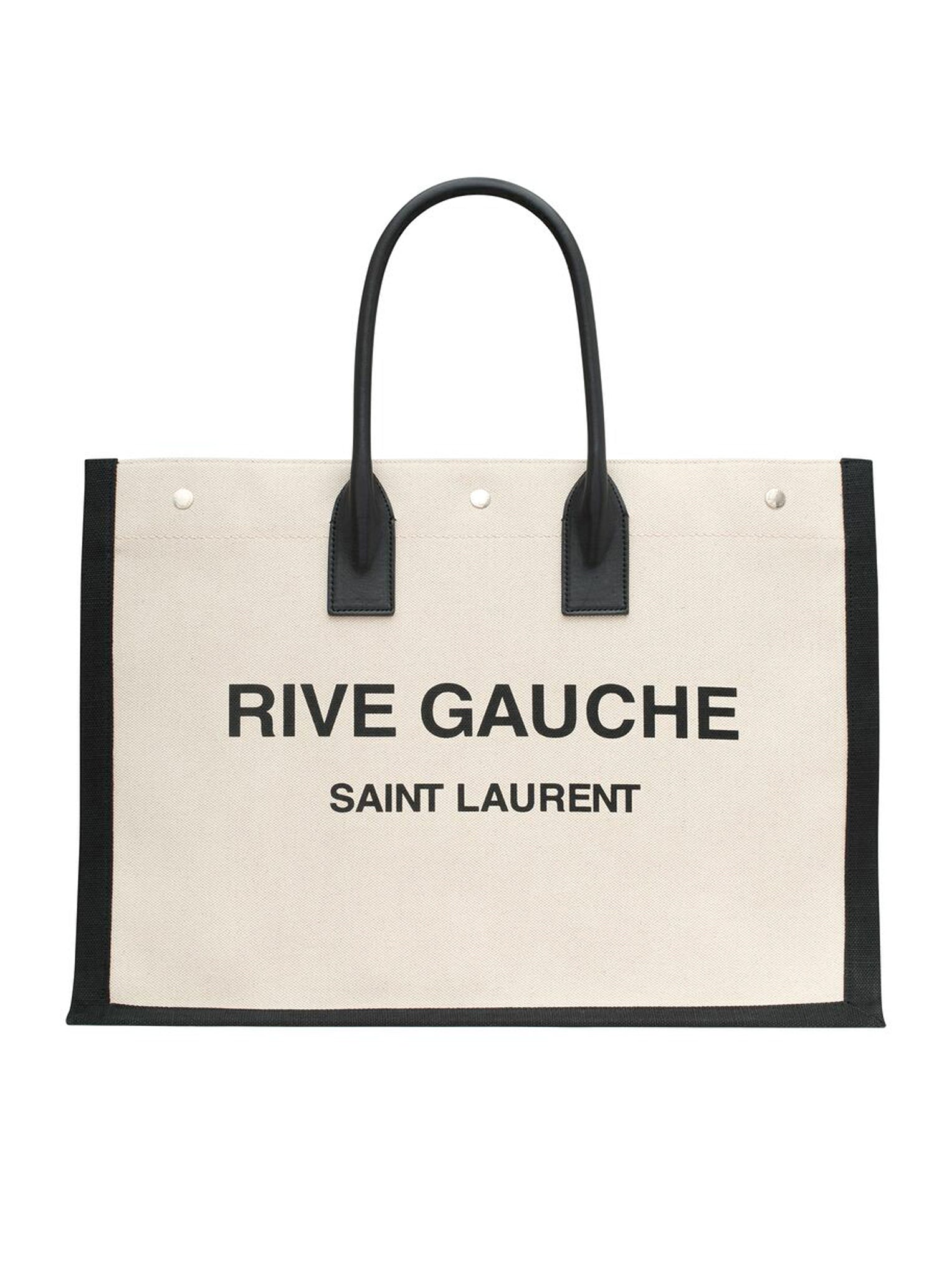 RIVE GAUCHE PRINTED TOTE BAG
