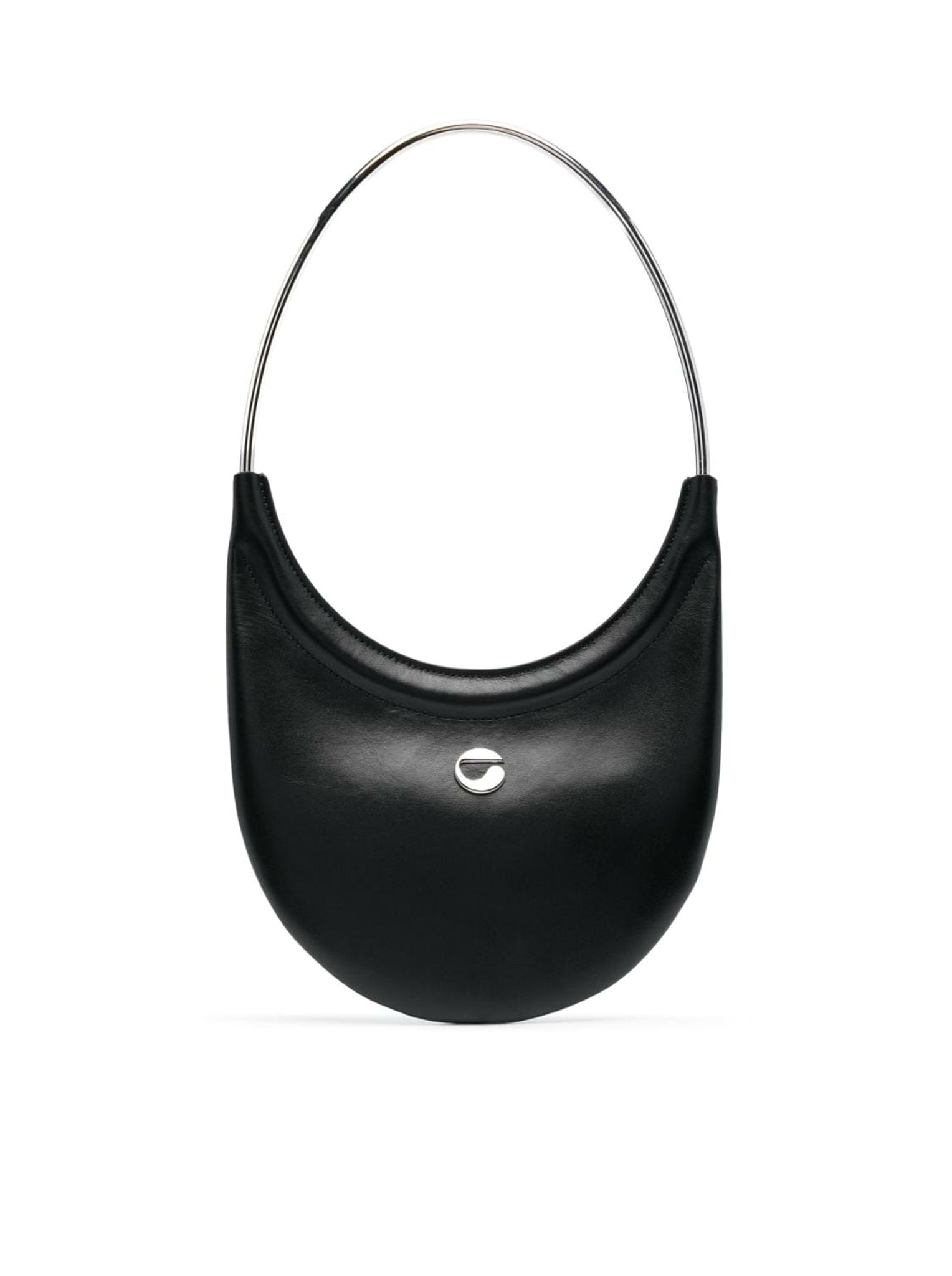 Ring Swipe leather shoulder bag