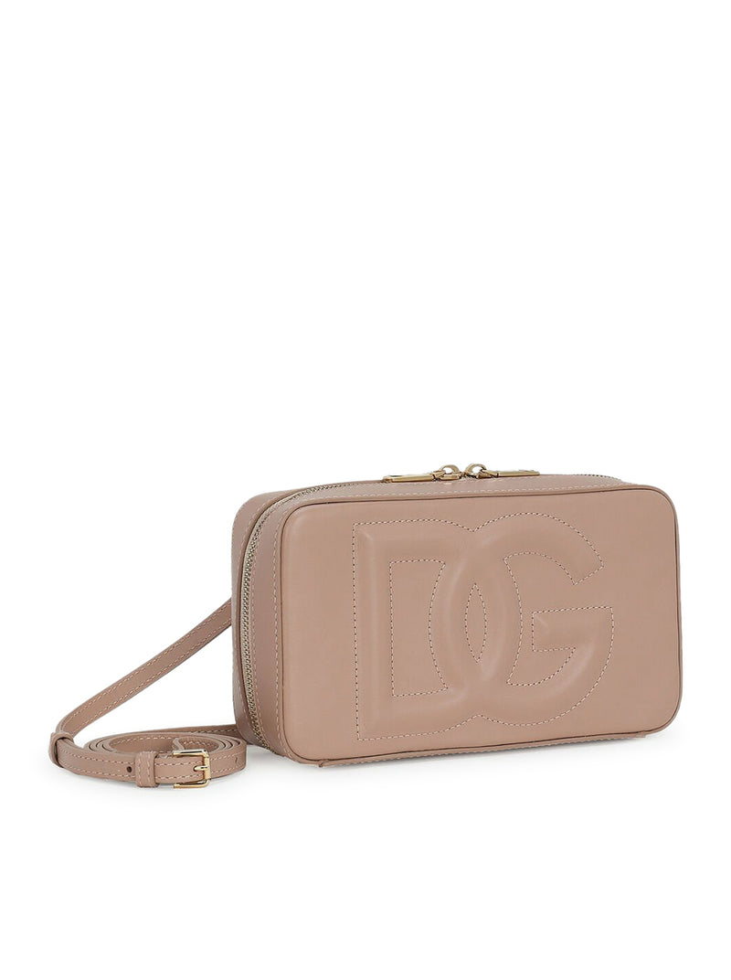 Max Mara - White leather bag with logo VANITY buy at Symbol