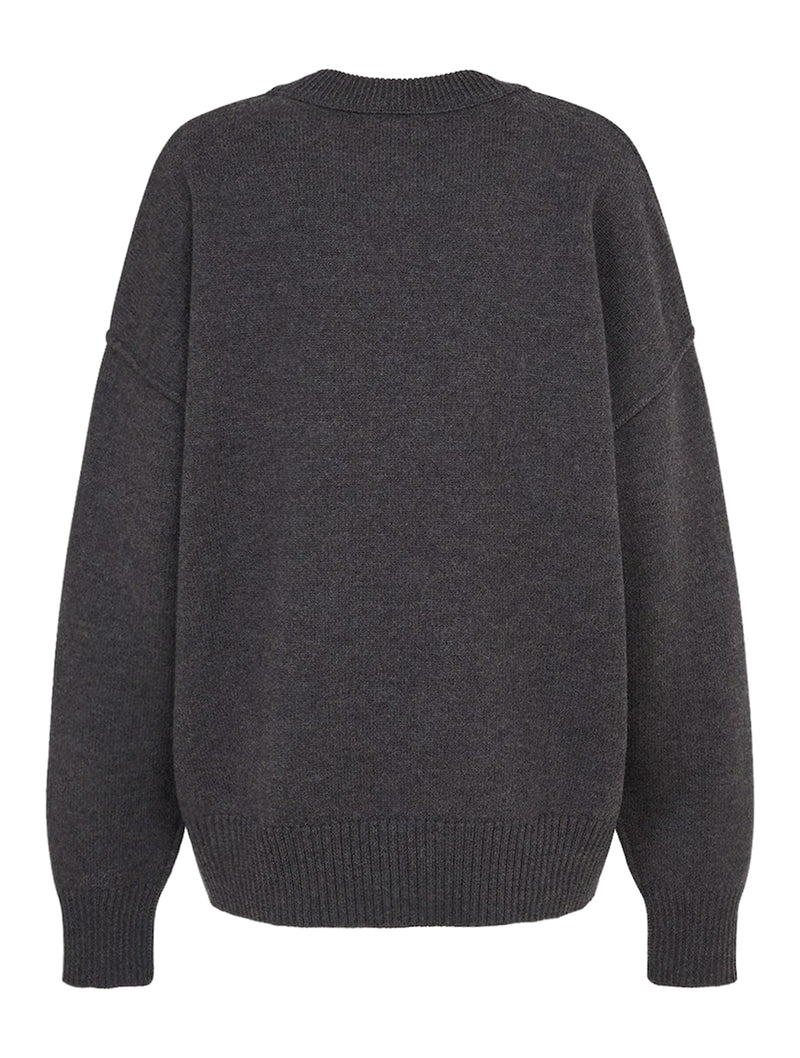 Red ADC wool crewneck sweater