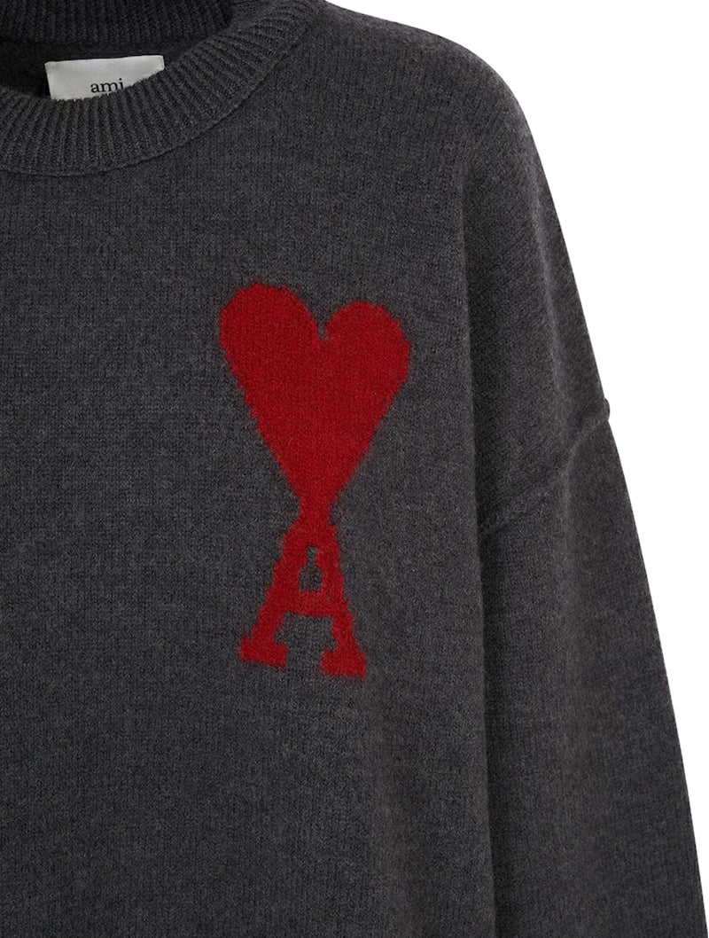 Red ADC wool crewneck sweater