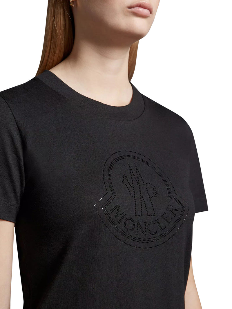 Moncler 'Large Logo' T-Shirt Black