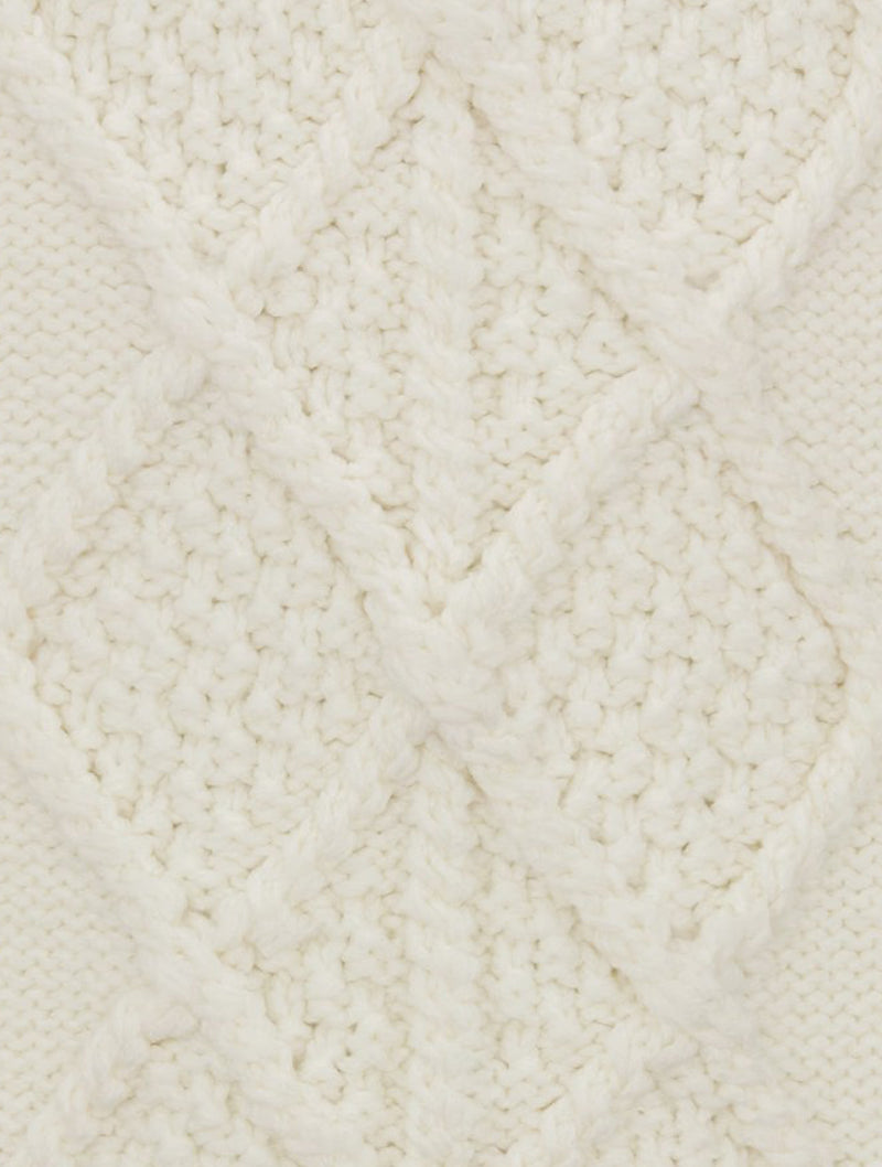 CREWNECK CABLE STITCH