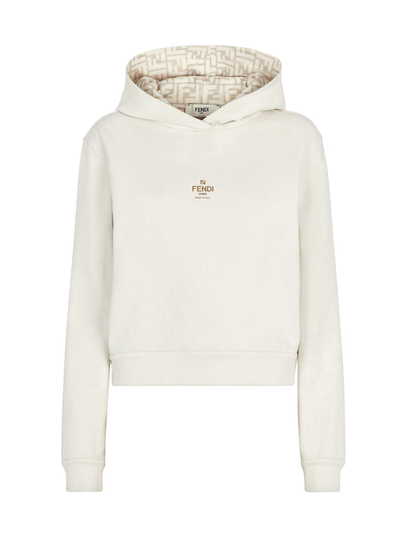 Louis Vuitton Cotton Sweatshirt Milk White. Size Xs