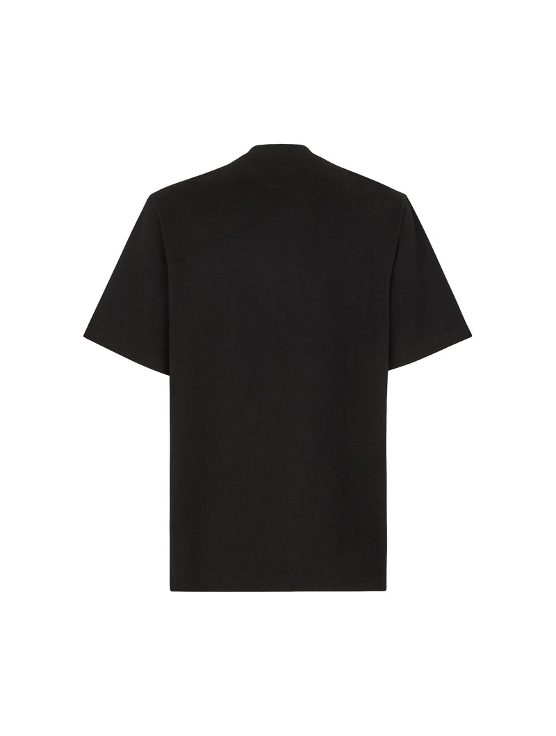 Black jersey T-shirt