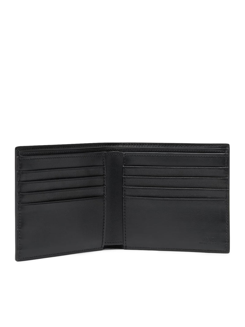 Fendi Shadow Wallet Leather Black