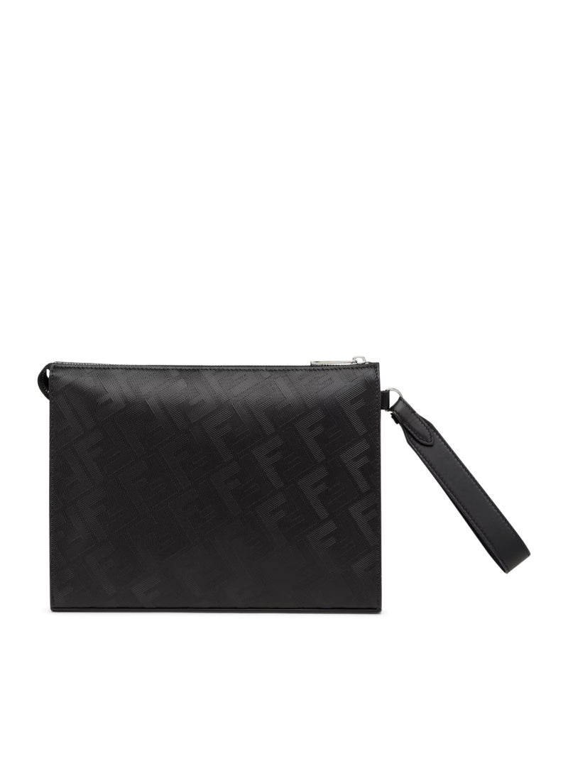 Men's Fendi Shadow Diagonal Clutch by Fendi