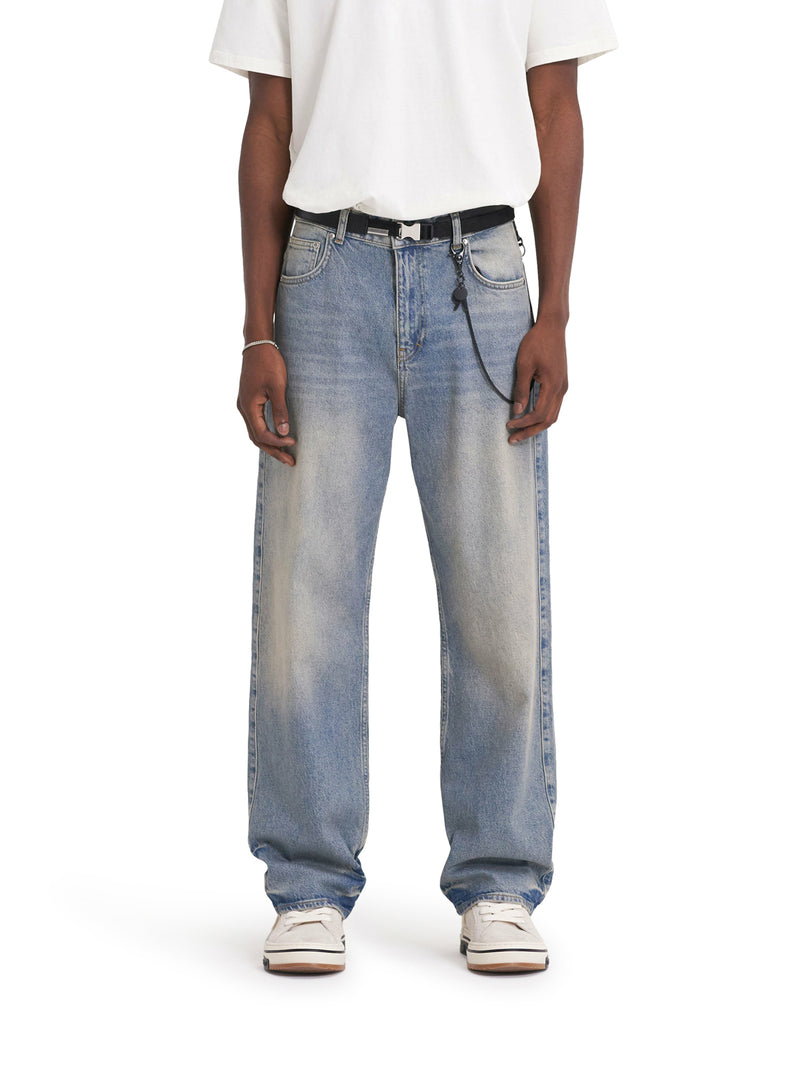 Represent Men's R3 Monogram Baggy Jeans