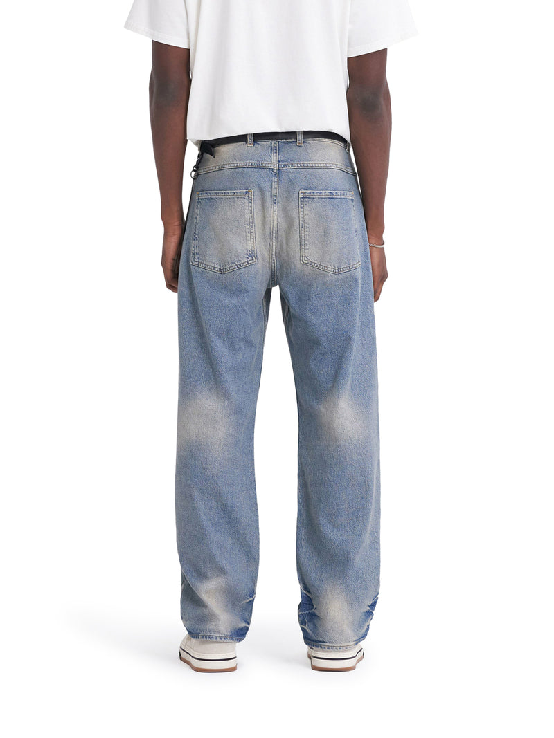 Represent Men's R3 Monogram Baggy Jeans