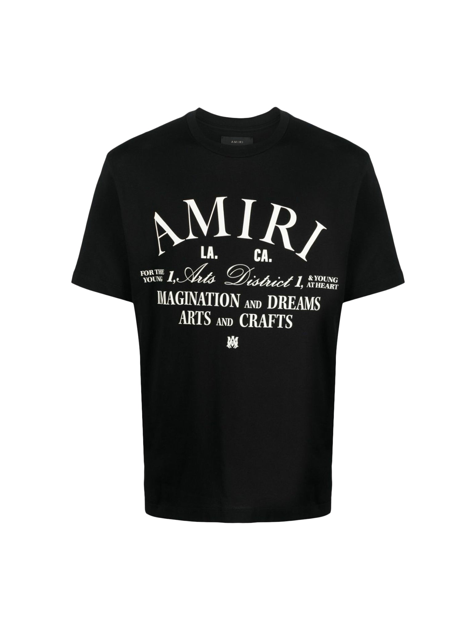 Amiri Bandana Logo-print Cotton T-shirt In Red