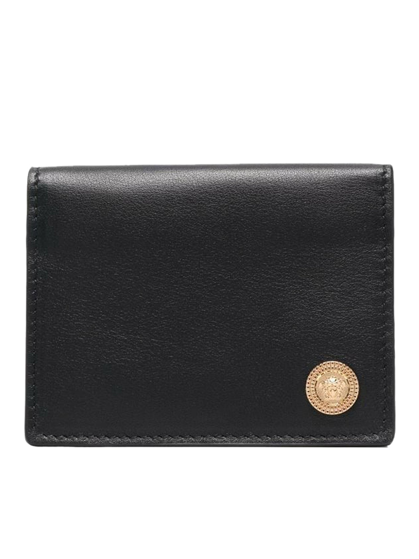 Medusa leather wallet