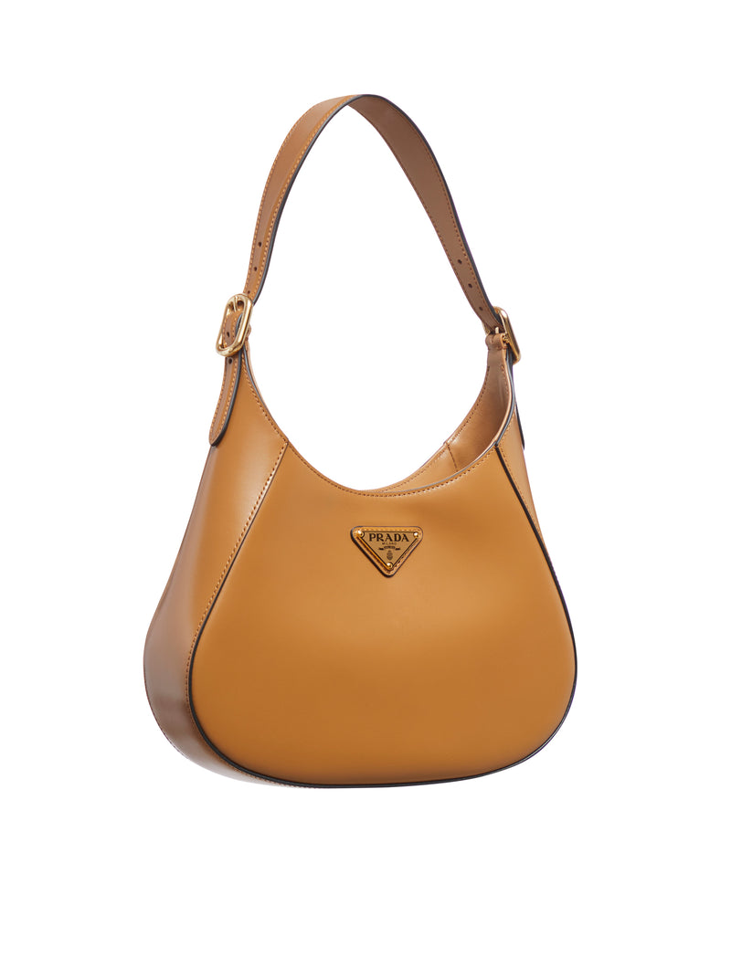 Leather shoulder bag