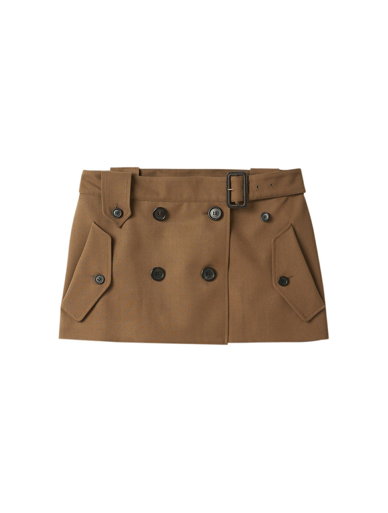 Gabardine skirt