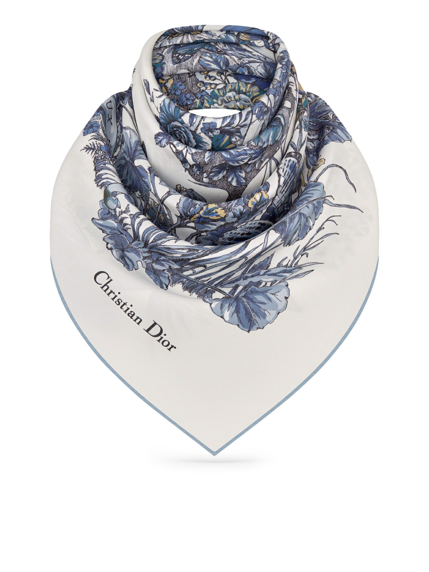 FOULARD QUADRATO BUTTERFLY AROUND THE WORLD 90