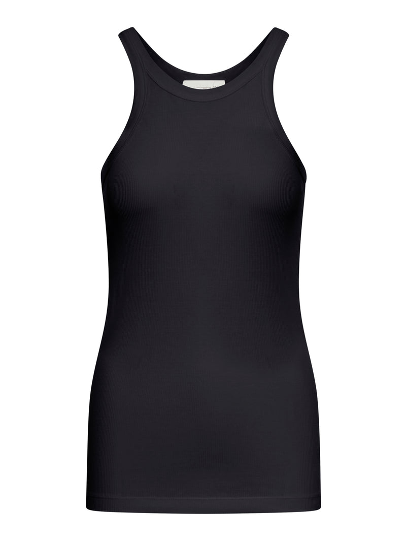 Silk blend jersey tank top – Suit Negozi Row