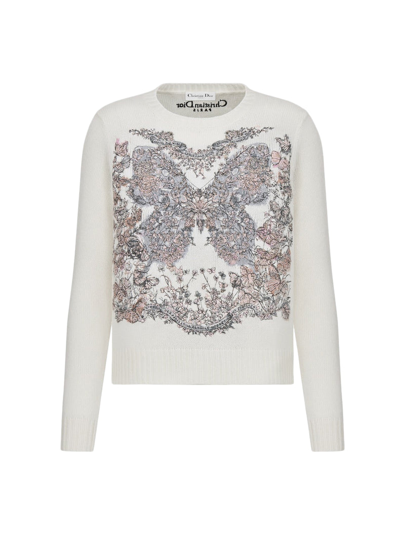 EMBROIDERED CASHMERE SWEATER