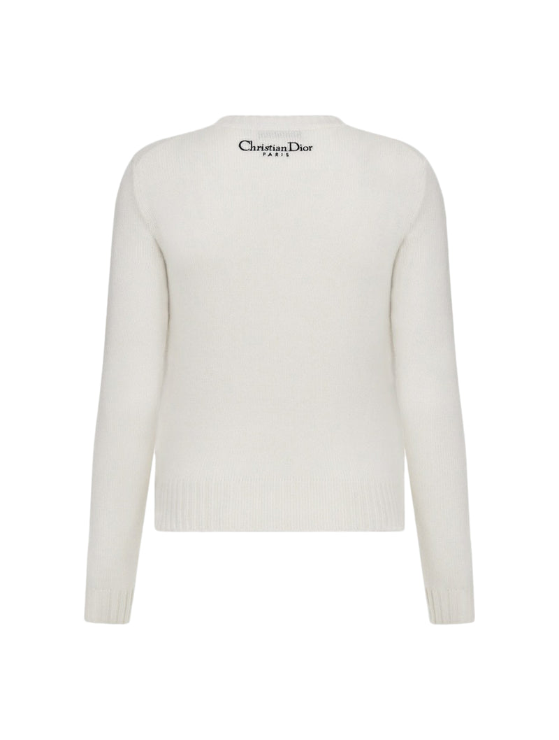 EMBROIDERED CASHMERE SWEATER