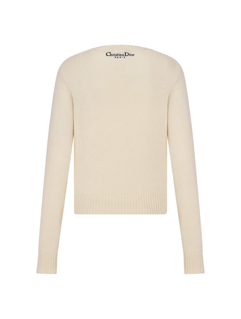 EMBROIDERED CASHMERE SWEATER
