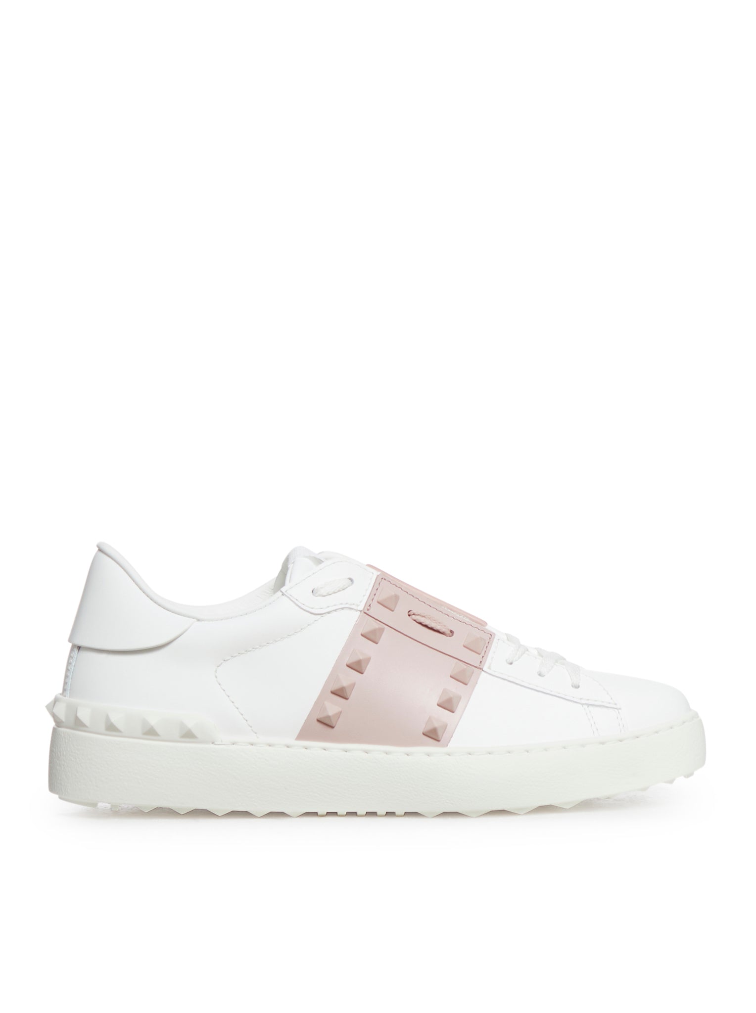 ROCKSTUD UNTITLED CALFSKIN SNEAKERS WITH MATCHING STUDS