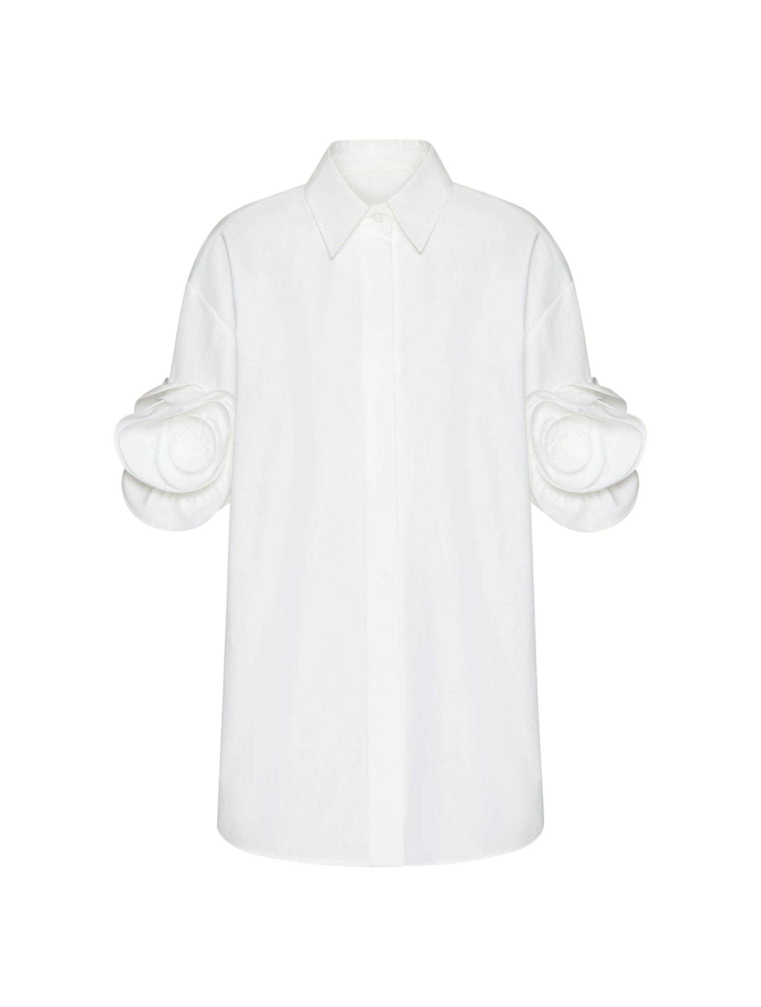 SHIRT SOLID COMPACT POPELINE