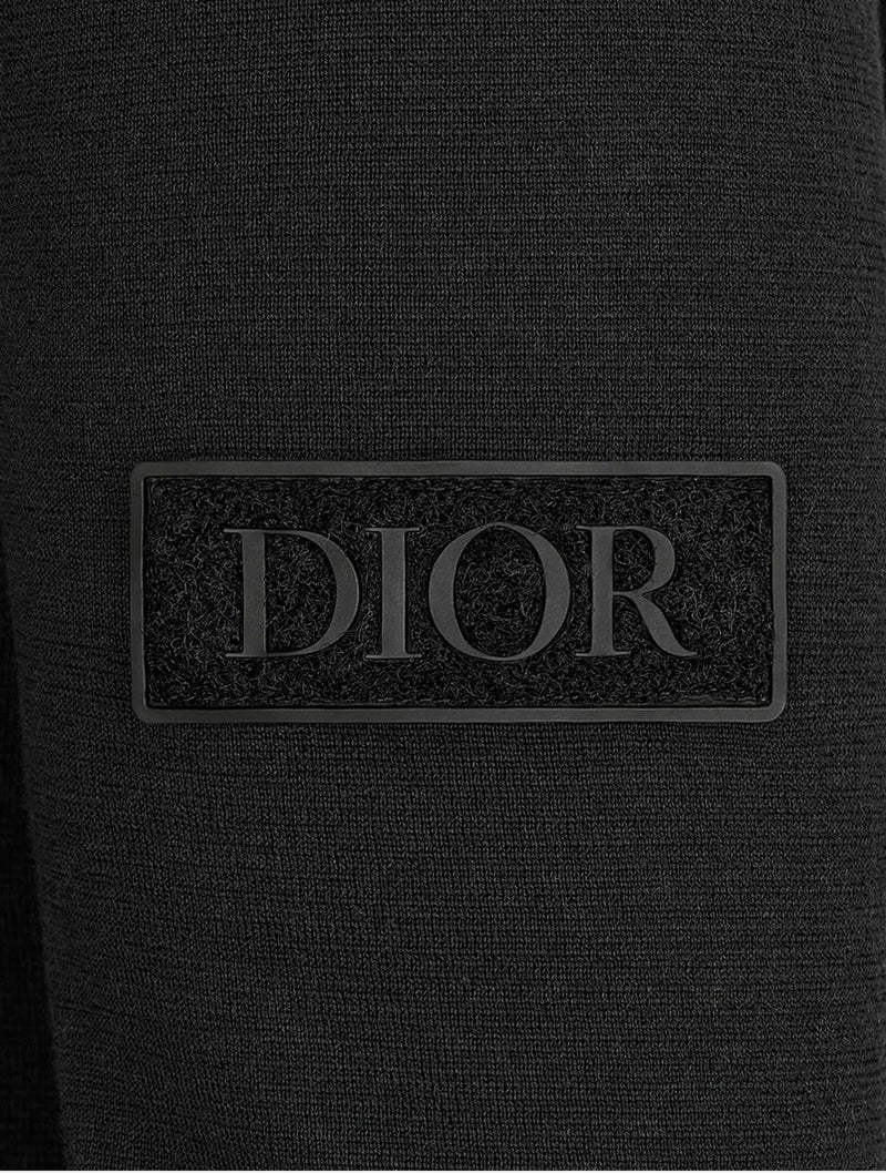 SWEATER WITH “DIOR” PATCH