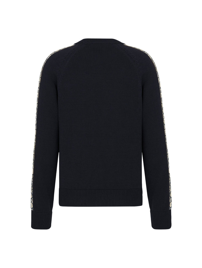SWEATER WITH DIOR OBLIQUE INSERTS