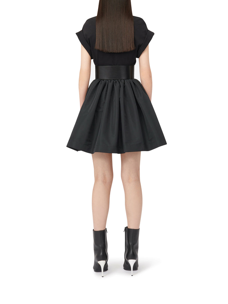 Women`s Hybrid Mini Dress in Black