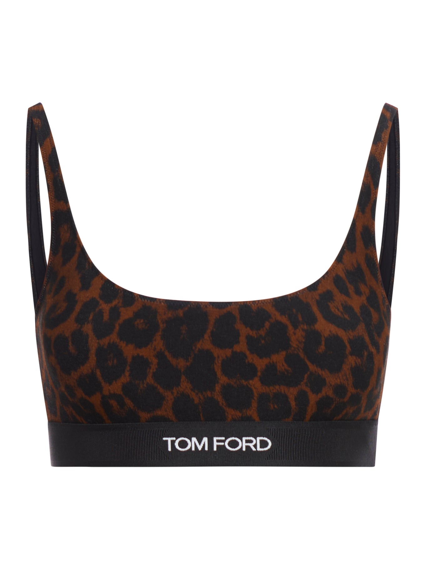 TOM FORD Signature Bralette in Chocolate Brown