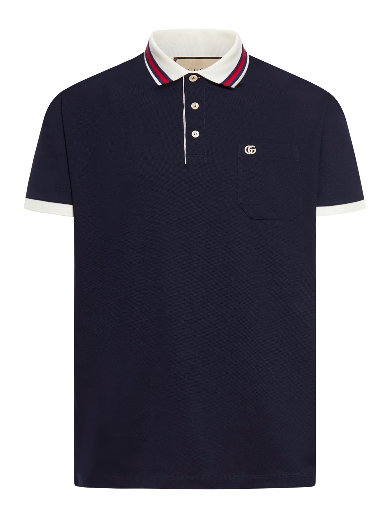 DOUBLE G COTTON PIQUE POLO SHIRT