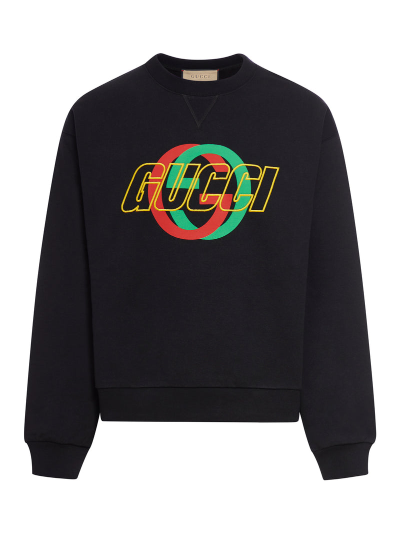 COTTON SWEATSHIRT WITH LOGO