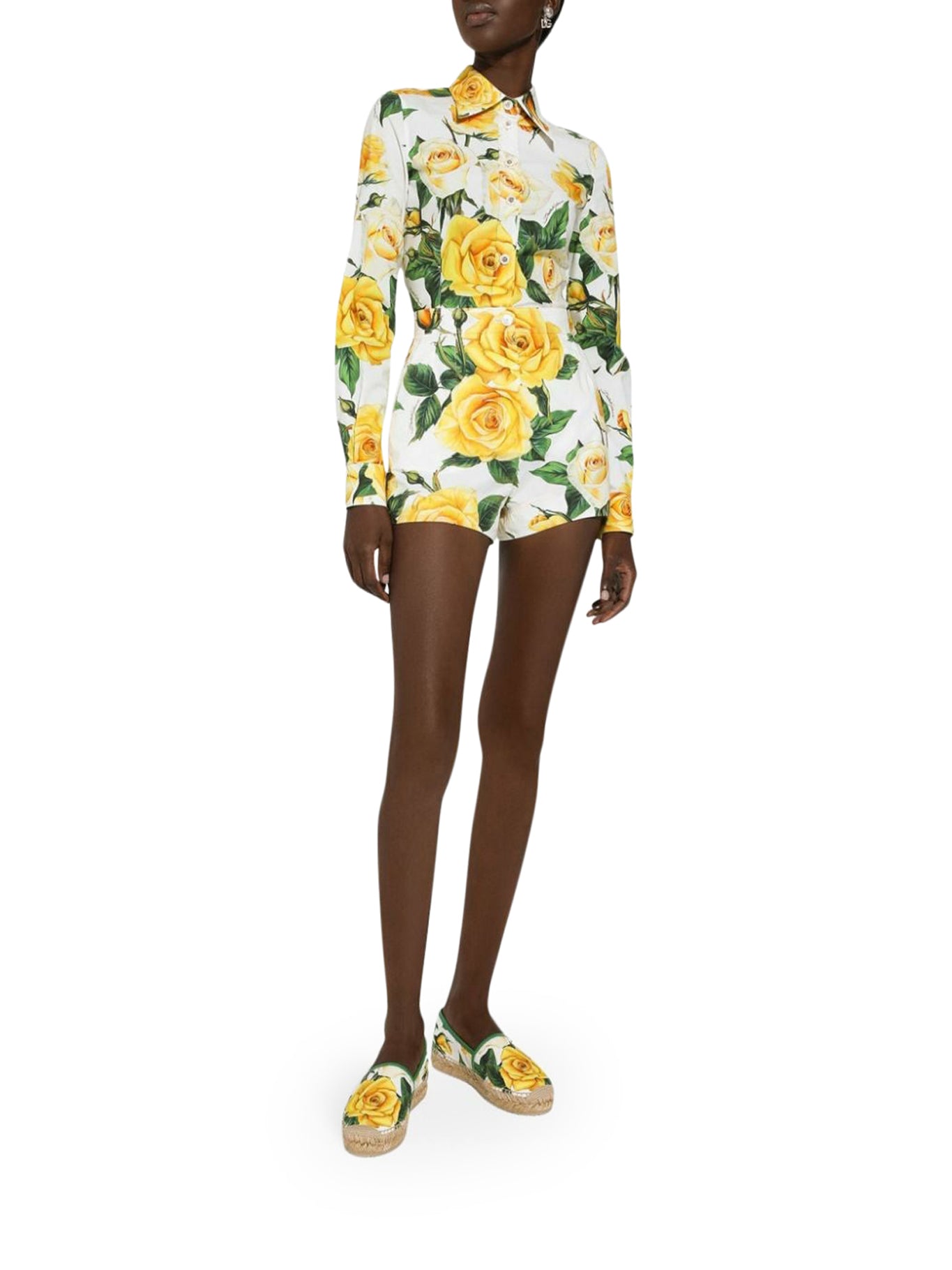 Shorts Yellow Rose