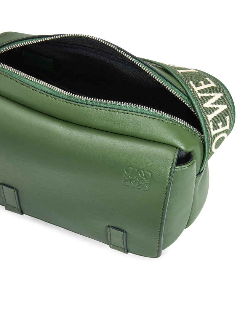 Military Messenger XS bag in soft smooth calfskin