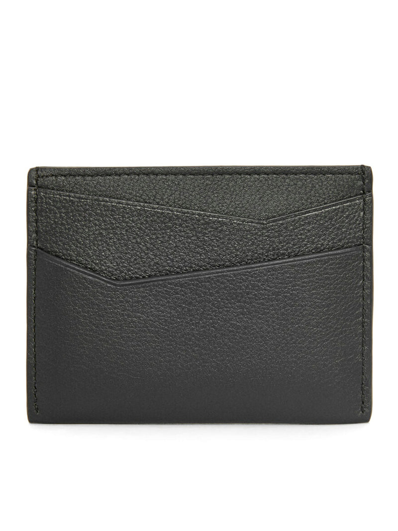 Simple Puzzle card holder in classic calfskin