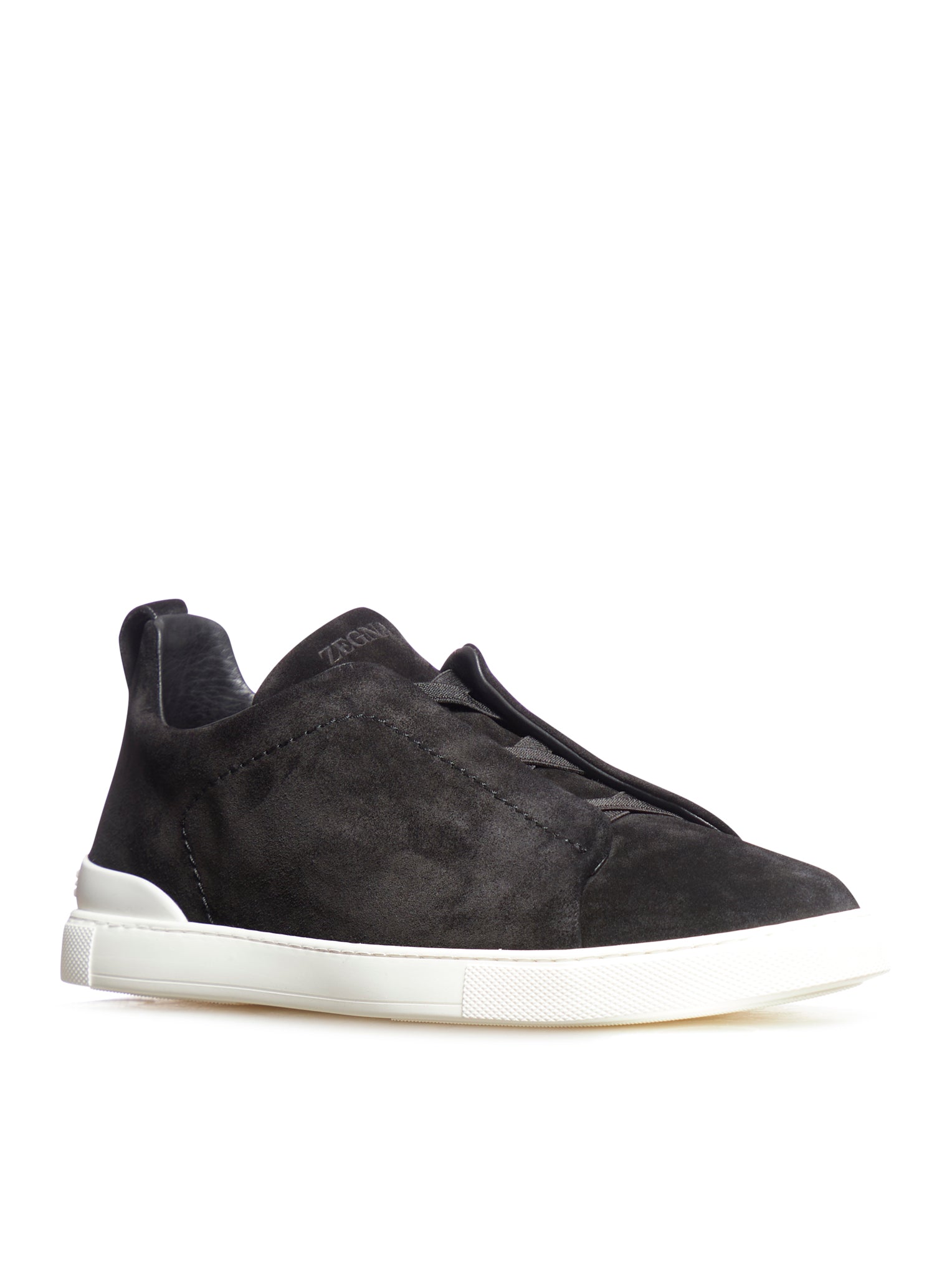 Triple Stitch Zegna sneakers in suede