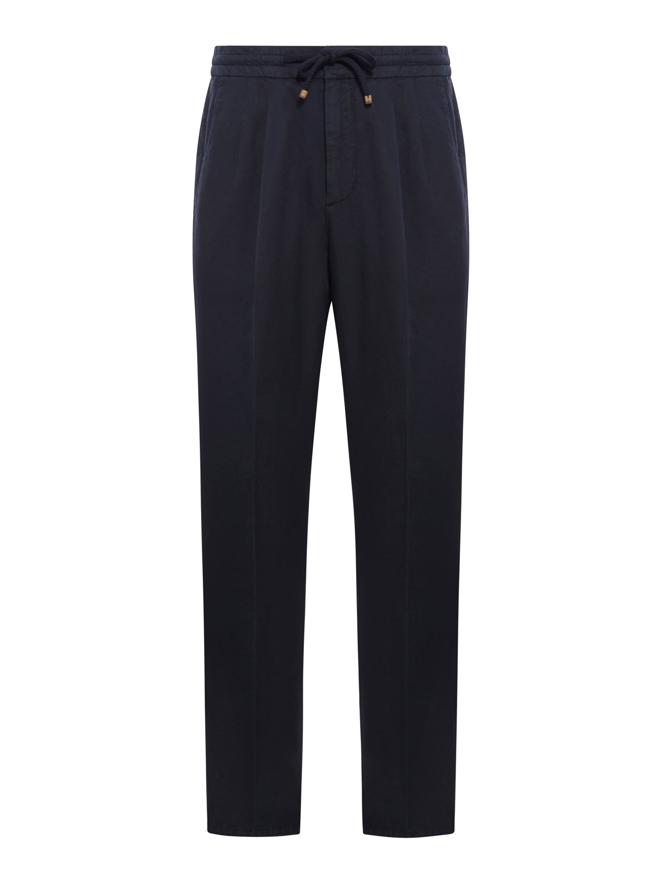 Trousers with drawstring waist