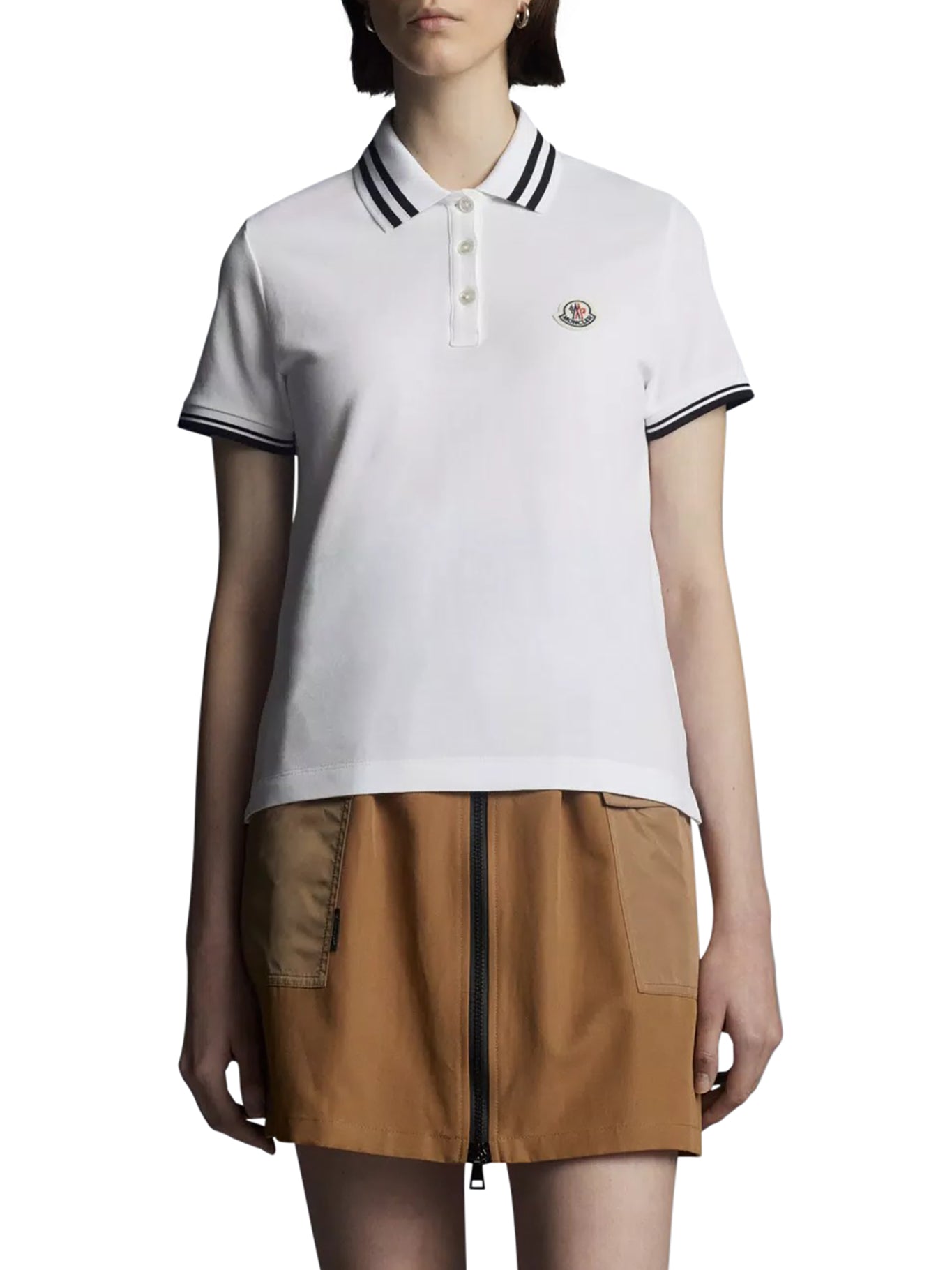 POLO SHIRT WITH LOGO PATCH