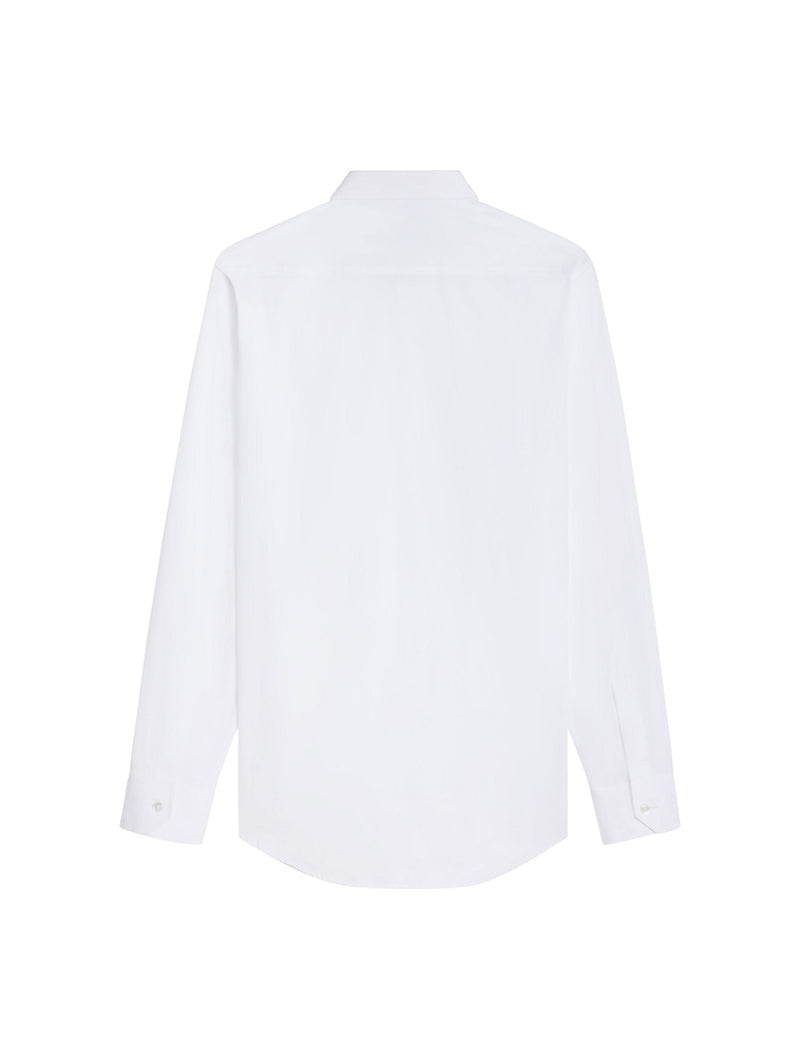 LOOSE SHIRT IN COTTON POPLIN WHITE