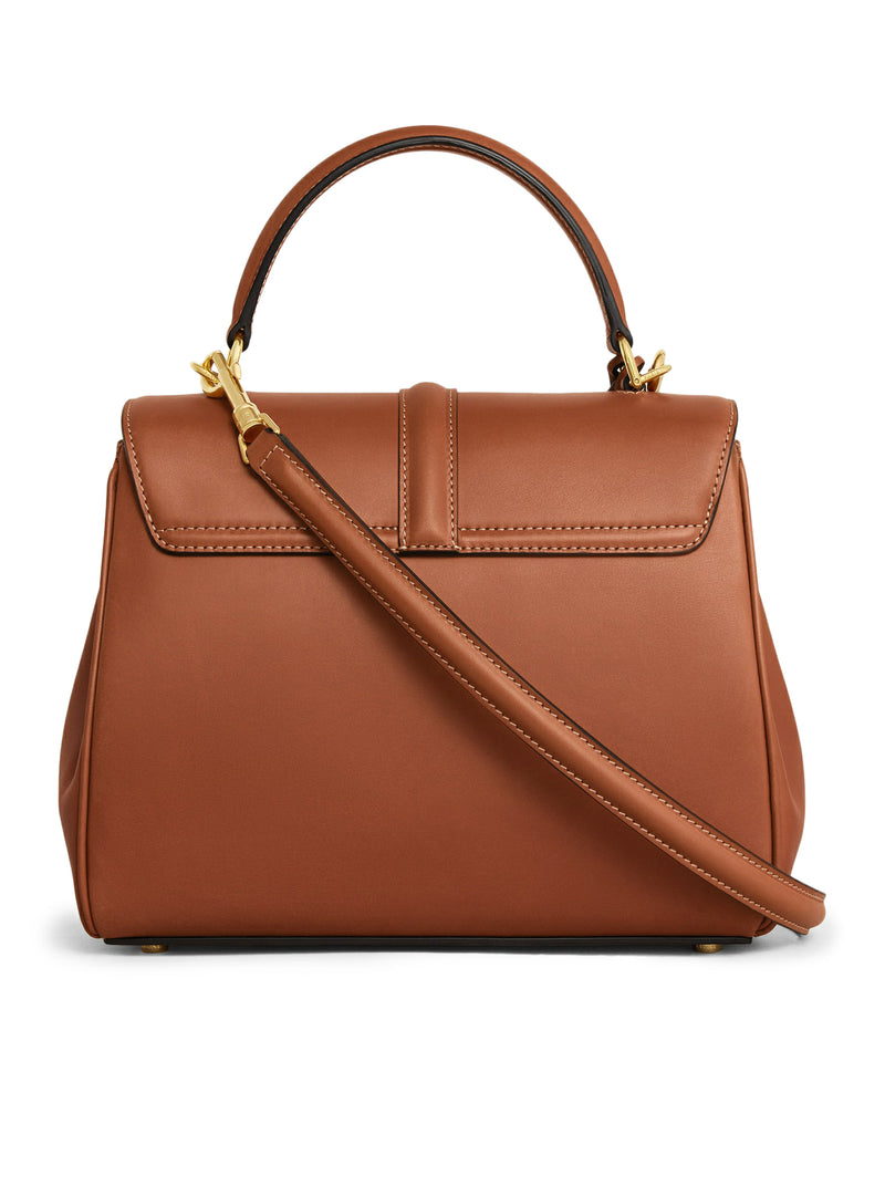 SMALL BAG 16 IN NATURAL CALF LEATHER LEATHER