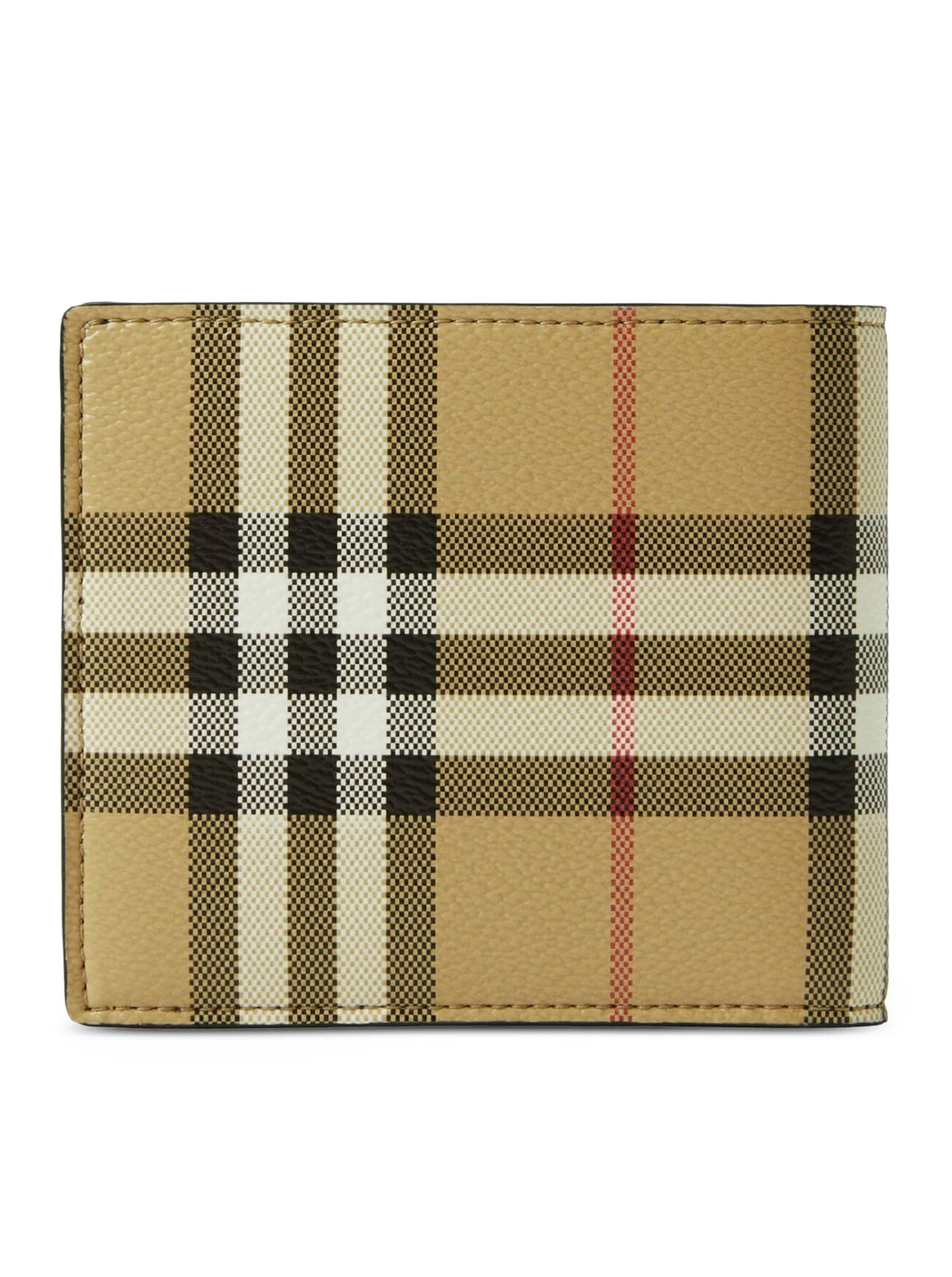 Bi-fold leather wallet