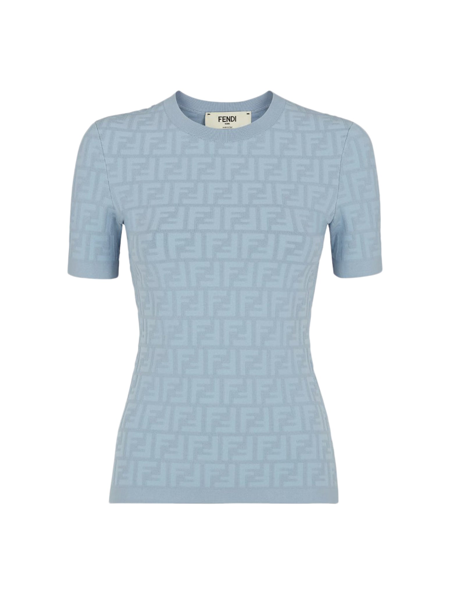 Light blue viscose sweater